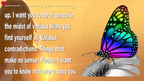 Suffering is Work & Carrying a Cross is a Blessing and serves as Training ❤️ Love Letter from Jesus