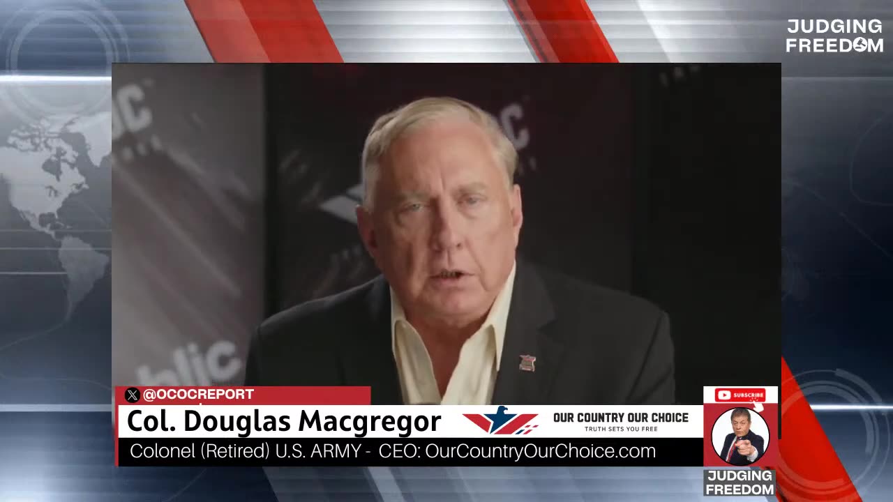 COL. Douglas Macgregor : Netanyahu Arrest Warrant !!! - PLUS - Russia fires ICBM into #Ukraine !!!