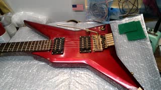 1984 MIJ GRECO TUSK GTX-55 GUITAR PT 1 "BODY FIX"