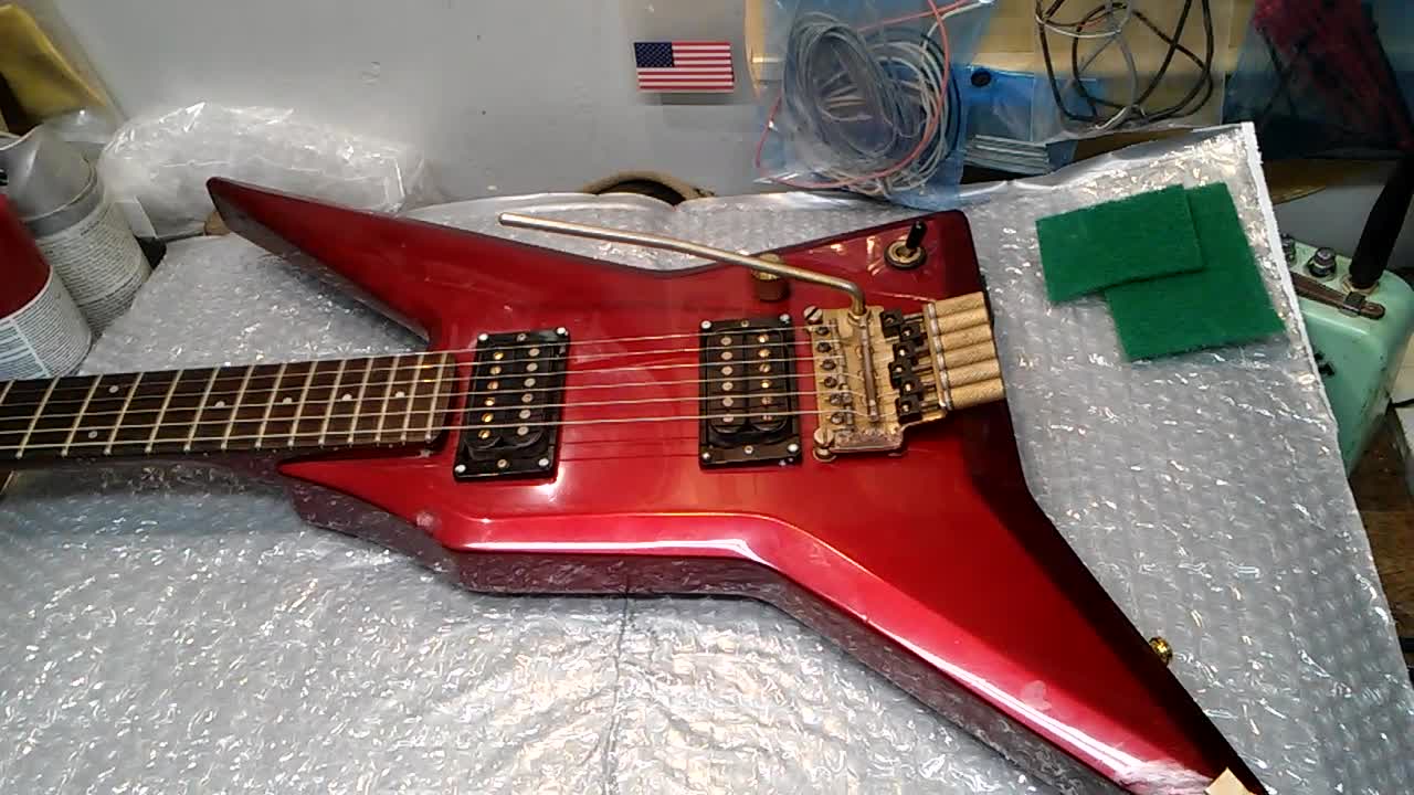 1984 MIJ GRECO TUSK GTX-55 GUITAR PT 1 "BODY FIX"