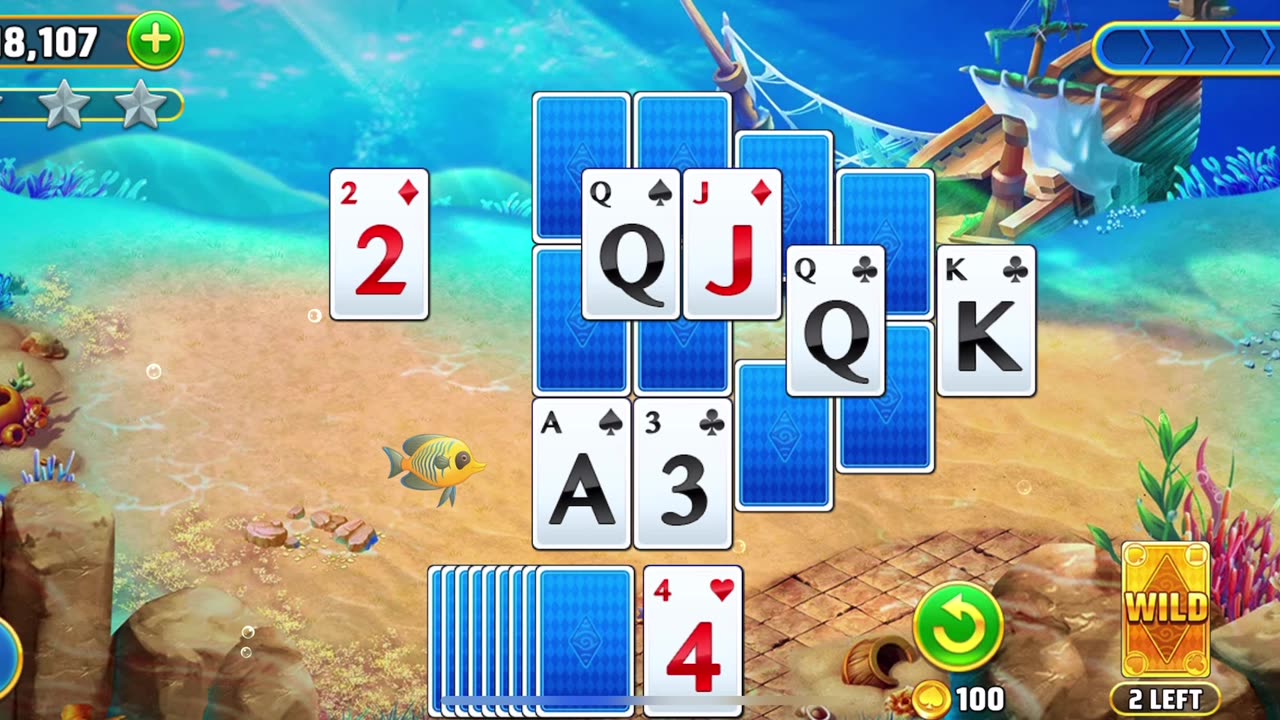 TriPeaks Solitaire Journey Level 10