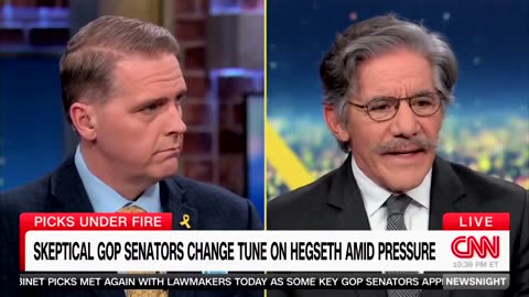 Geraldo Rivera comes out fighting for Pete Hegseth for Secretary of Defense