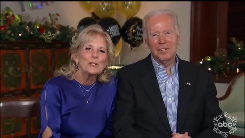 Biden's New Years Message: Get Vaxxed