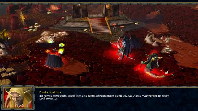 warcraft 3 frozen throne campaña humana historia escenas parte 2