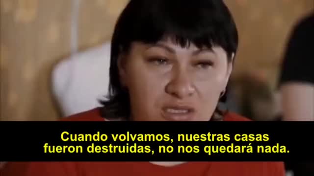 Ukrainian mother speaks out about the current situation.