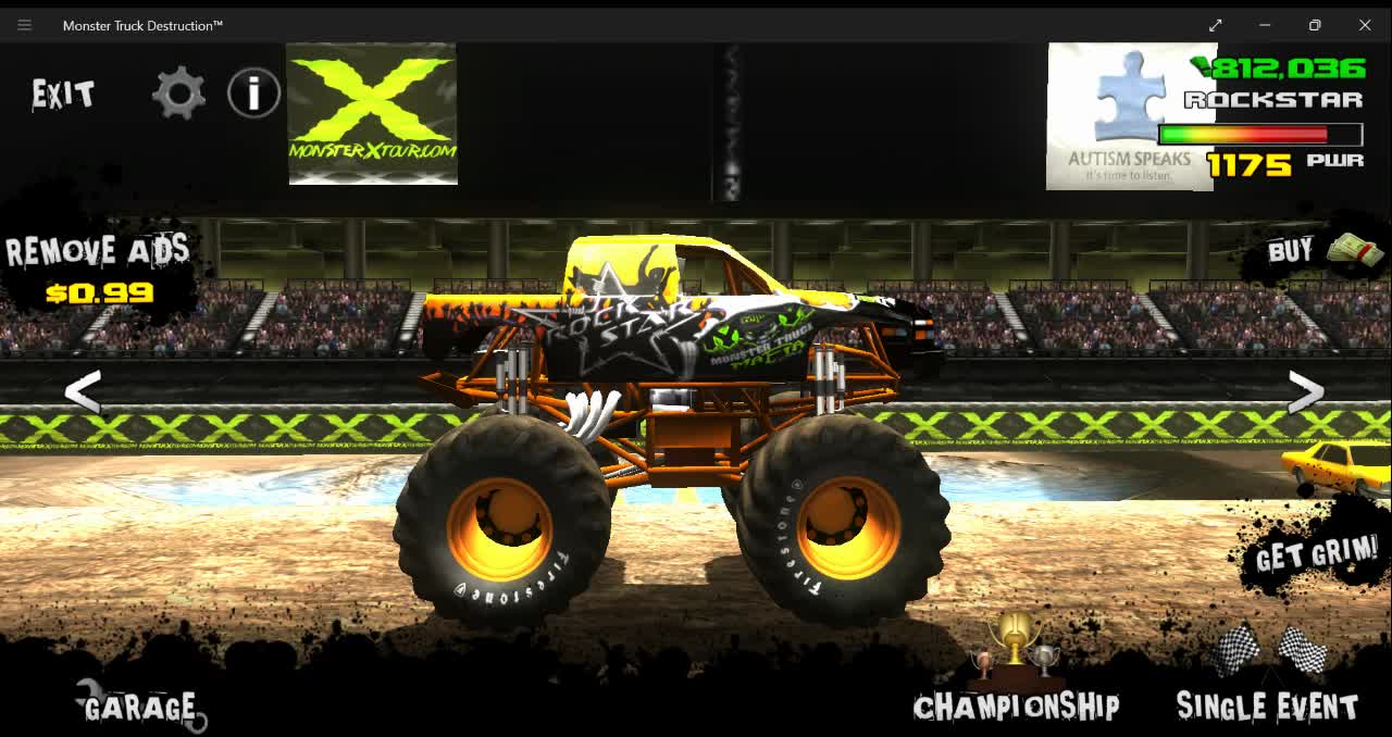 Monster Truck Monday show 1 part 1(video game monster truck freestyle)