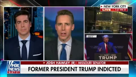 Senator Hawley TKOs The Liberal Indictment Of Donald J Trump