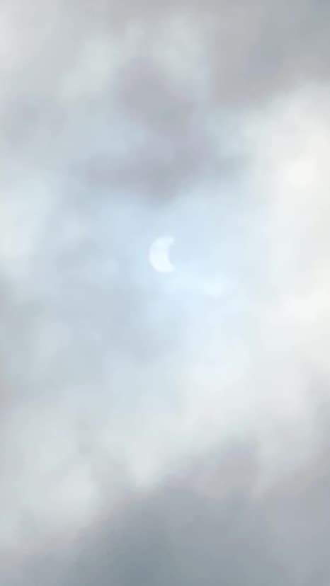 Solar eclipse sneek peak