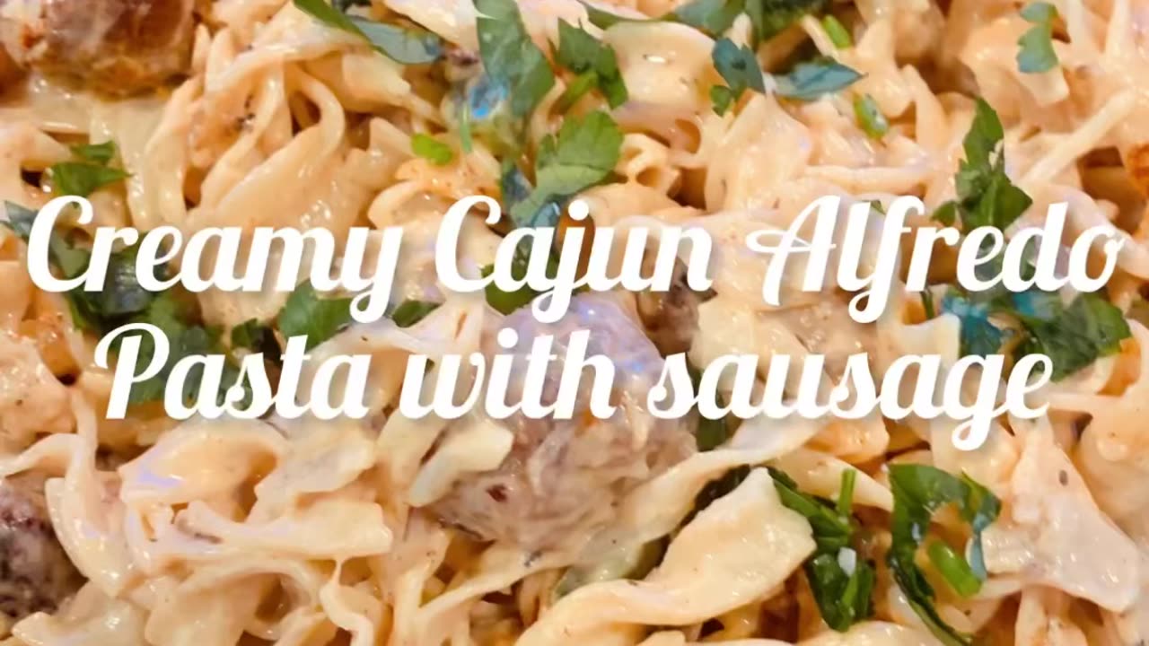 Creamy Cajun Alfredo Pasta Recipe