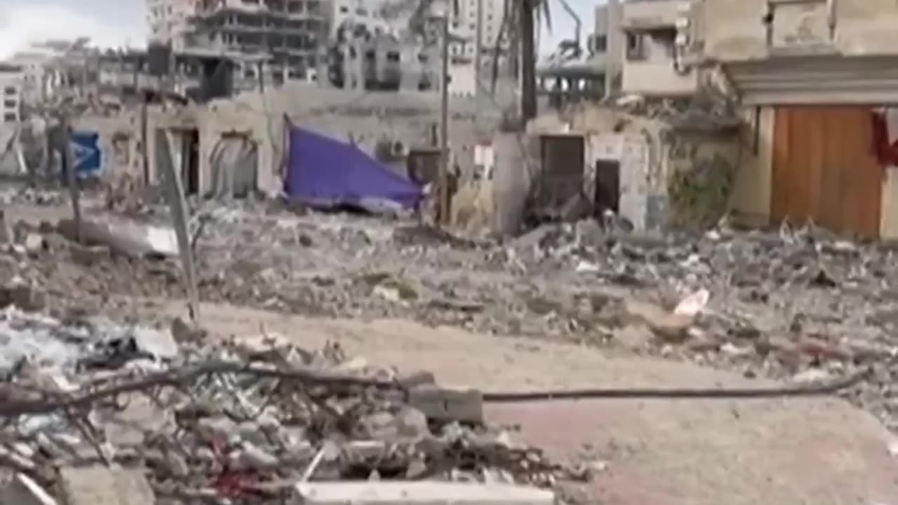 Destruction in Gaza