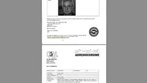 ADRENOCHROME. THE BITTER TRUTH.