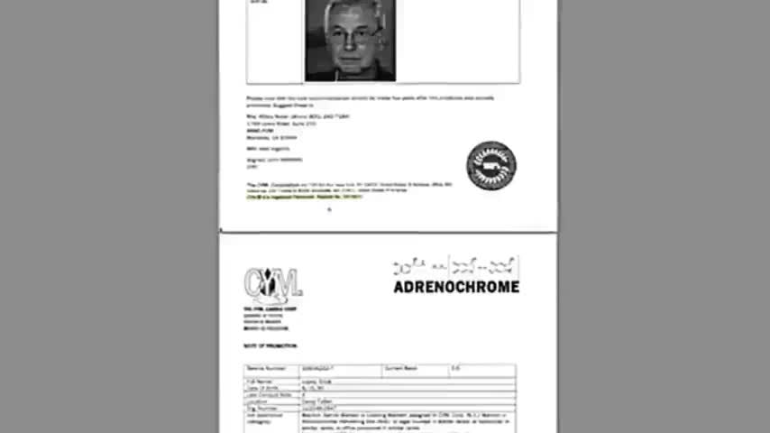 ADRENOCHROME. THE BITTER TRUTH.