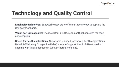 Supagarlic - garlic supplements