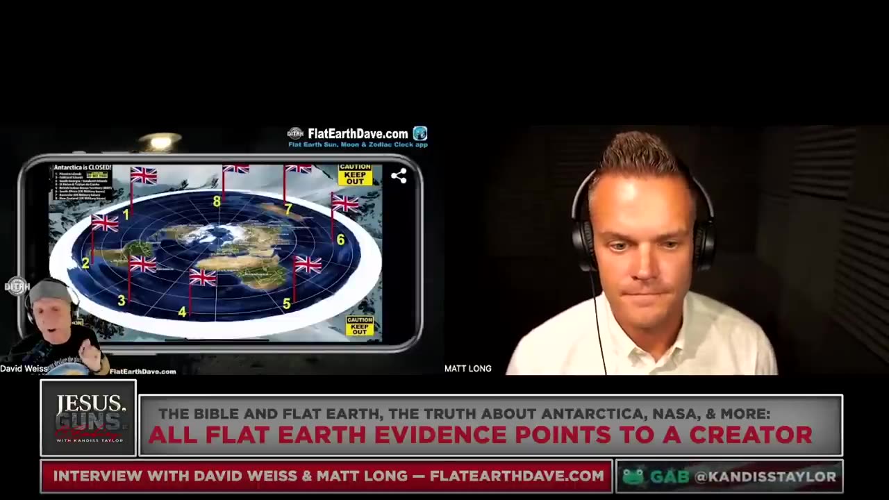 God,guns,& babies podcast w flat earth dave matte long