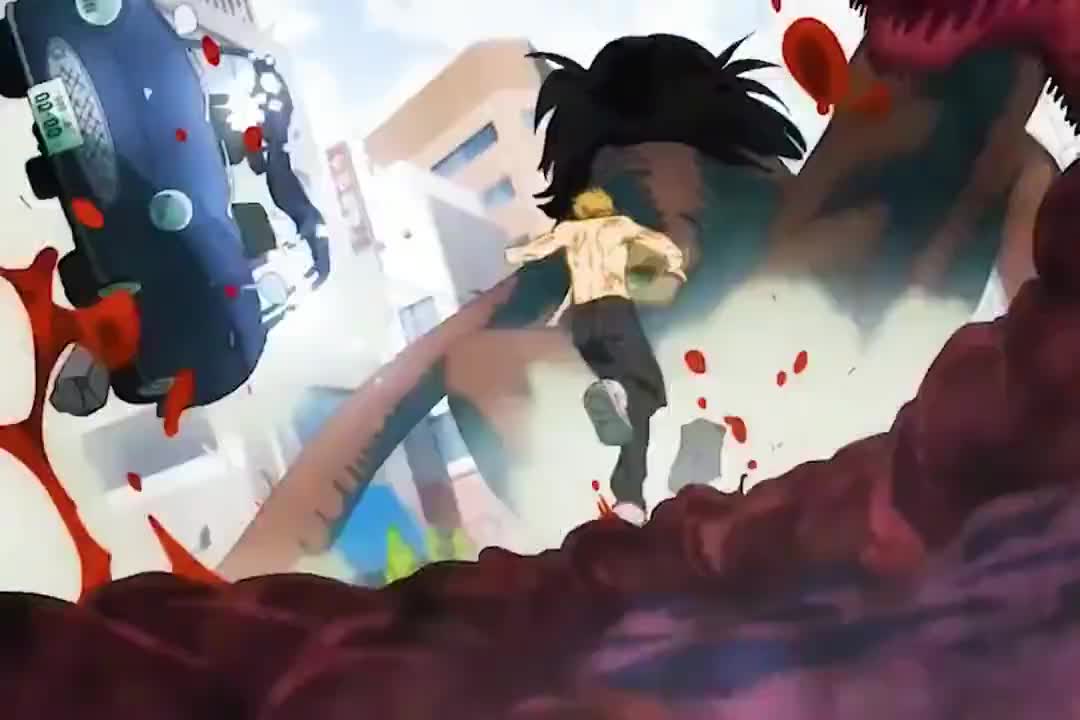 Chainsaw man high burning moment