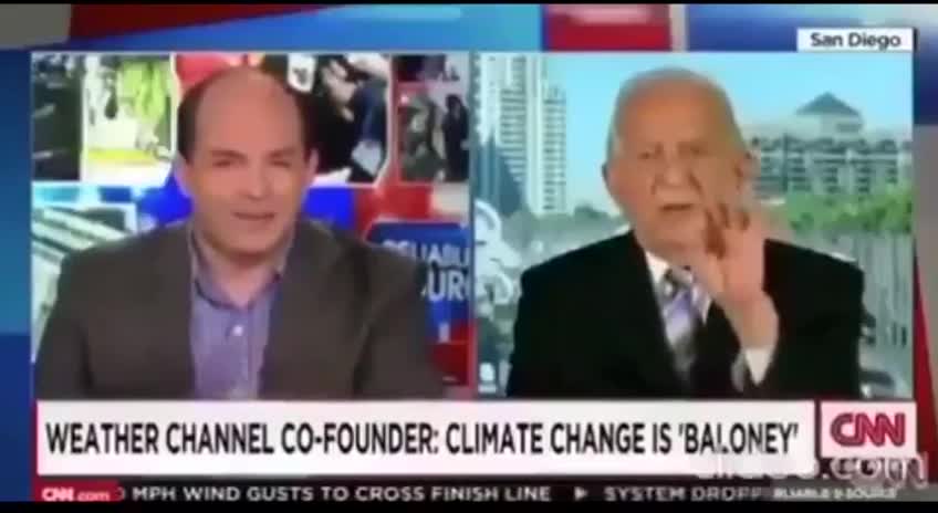 Scientist & Weather channel founder, John Coleman, punks Brian Seltzer on CNN over climate change