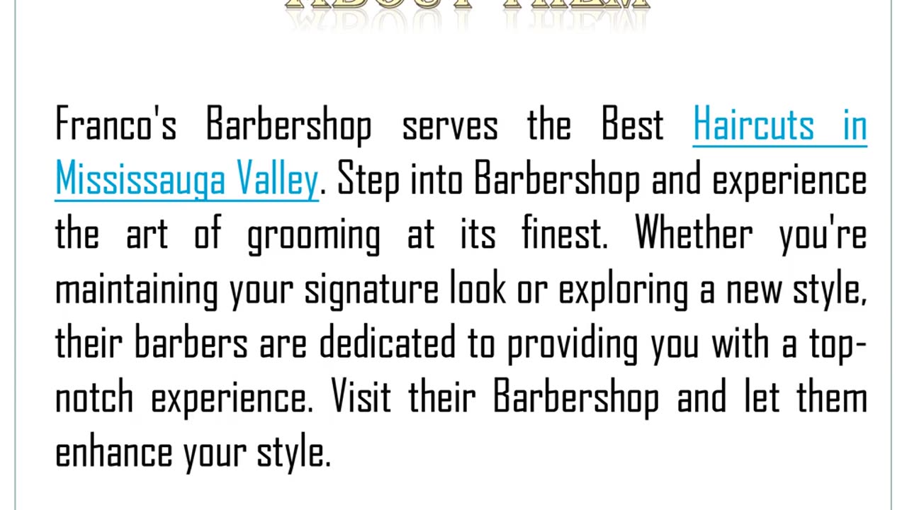 The Best Beard Trims in Mississauga Valley