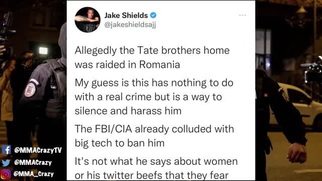 Fighters React to Andrew Tate getting Arrested in Romania