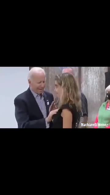 Biden Molesting another child