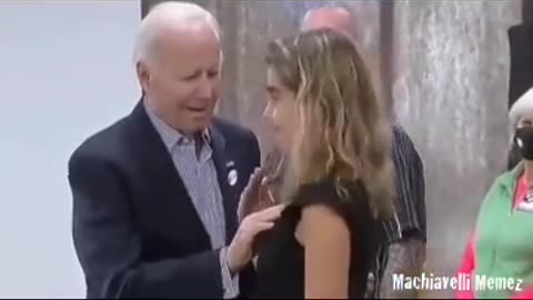 Biden Molesting another child