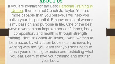 Coach Jo Taylor