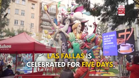 Spain Celebrated 'Las Fallas' After Two Years of Lockdown | Newsmo | India Today