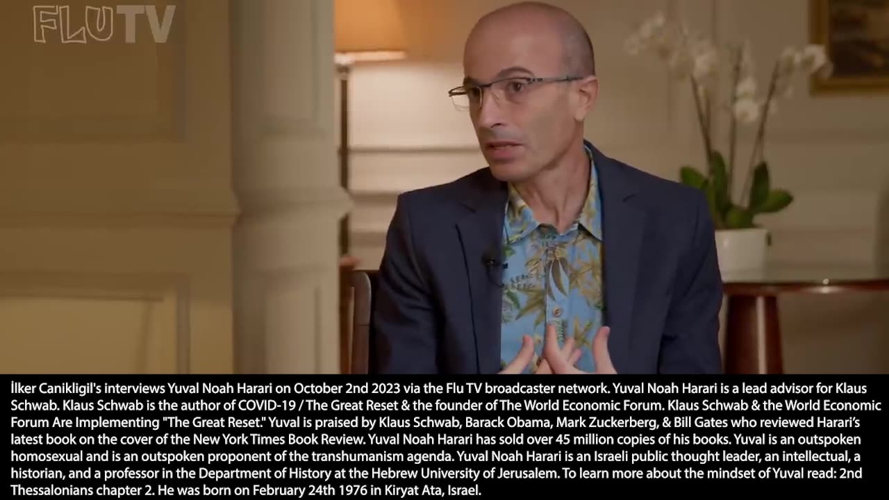 Yuval Noah Harari | Why Does Yuval Noah Harari Want to Change the Laws, The 10 Commandments, the Definition of Men & Women, the Reason Spreading Jesus’ Message & The Gospel, What Is Culturally Acceptable & the Nature of Nationalism?