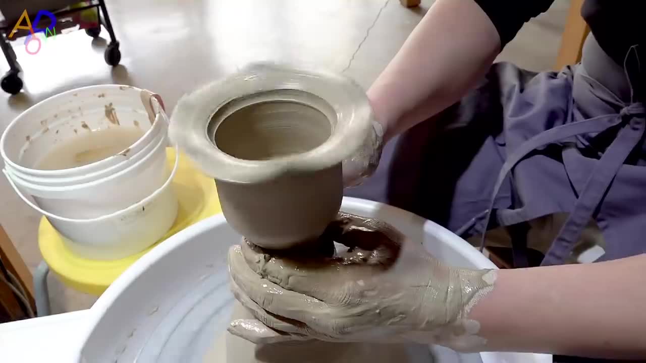 Luxury Teapot Making Process. Korean Pottery Master Craftsman