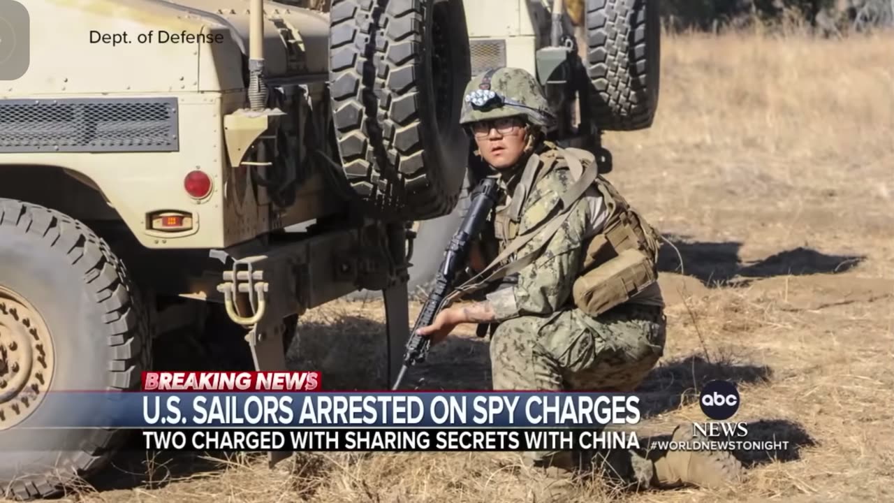 2US Navy sailor arrested for illegally spying for China