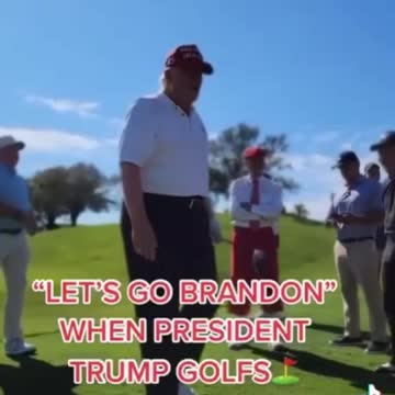 Trump Golfing