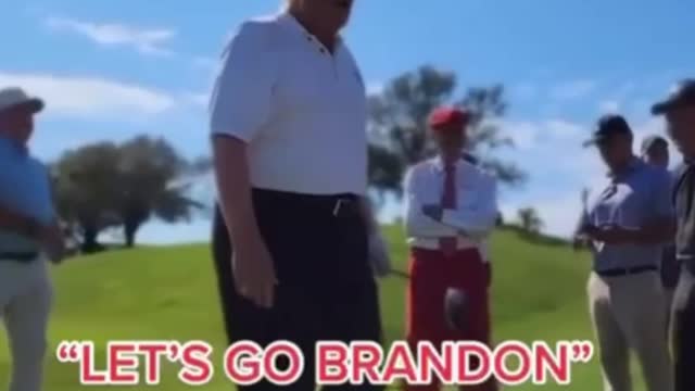 Trump Golfing