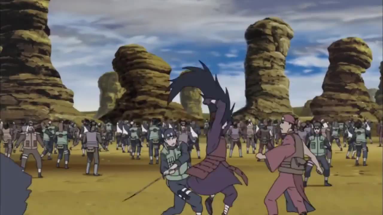 Naruto: Madara badass scene