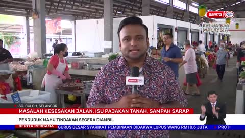 9 NOVEMBER 2022 – BERITA PERDANA – MASALAH KESESAKAN JALAN, ISU PAJAKAN TANAH, SAMPAH SARAP