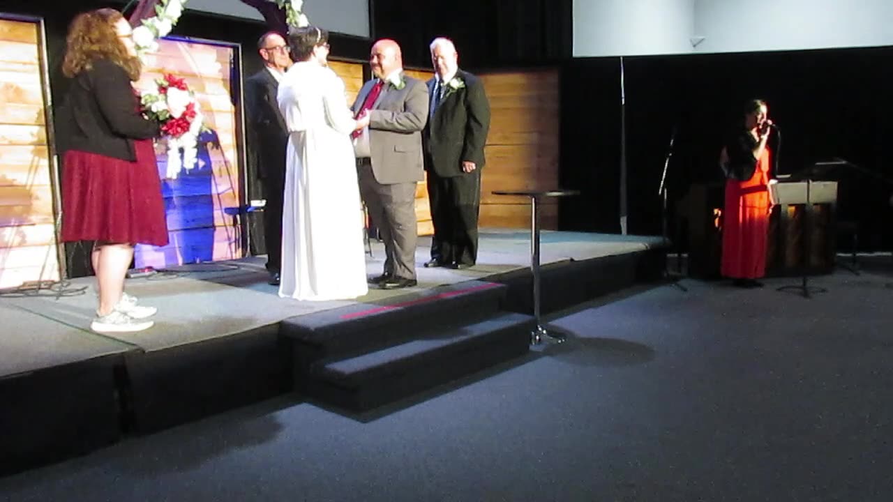 Wedding of Frank P Marrone Jr and Jennifer M Jones