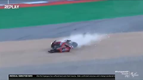 MotoGP Pol Espargaro Massive Crash