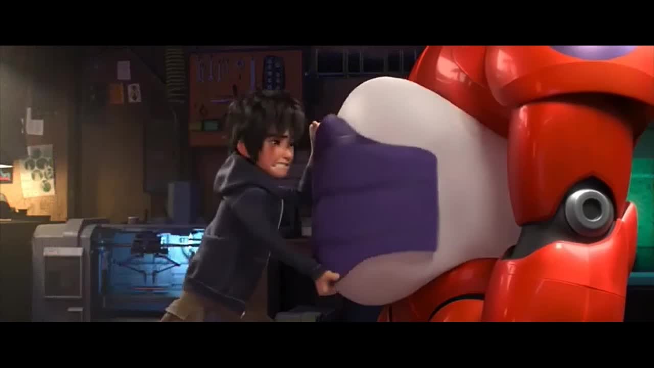 Big Hero 6 Training scene