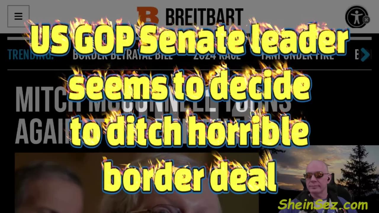 US GOP Senate leader seems to decide to ditch horrible border deal-#433