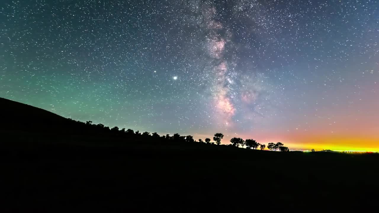 Beautiful starry sky