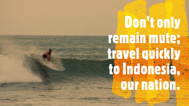 Come to Indonesia For Do Surfing, Release Your Fatigue