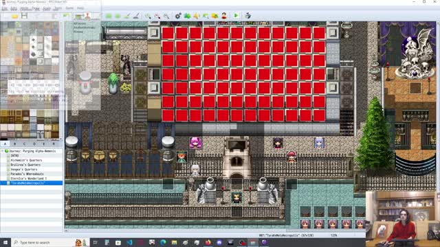O.O Am actually streaming RPG Maker MV - A Journey through Consciousness - small Project