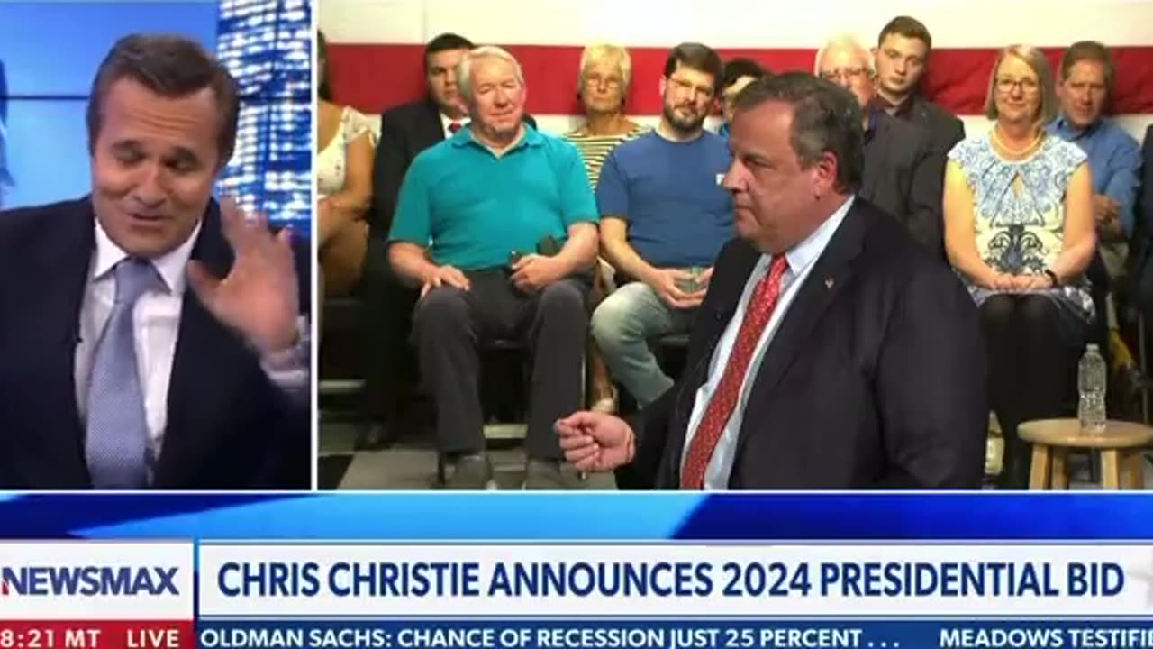 Chris Christie Gets Blasted By Newsmax