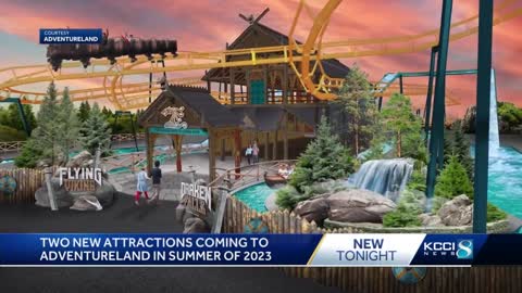 Two new attractions coming to Adventureland in summer of 2023