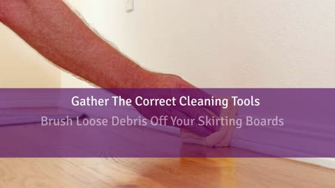 How To Clean Your Skirting Boards Properly