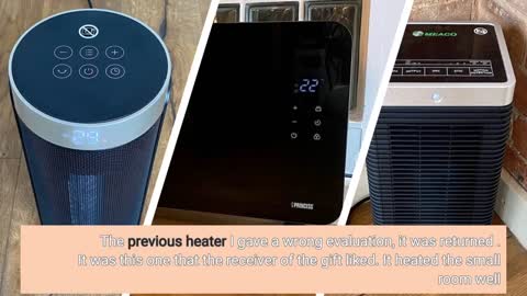 Space #heater 1500W Oscillating Portable #heater with-Overview