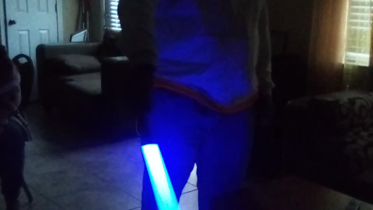 Jarsol Noraj Kwonano/ Red Tiger lightsaber action