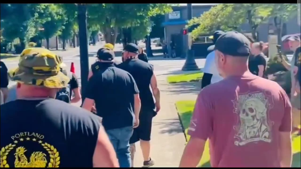 Cops Rush to Save Feds Who Showed Up Dressed as Nazis