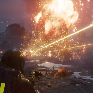 Bile Titan Drops From Heaven #helldivers2 #helldivers2gameplay