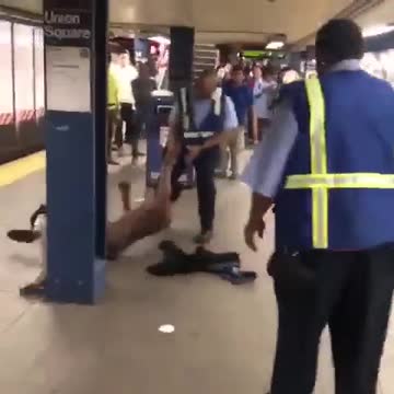 Buck Naked & Buck Wild: Naked Man Goes Crazy On NYC Subway