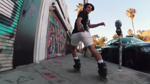 My favourite song 😊 #la #insta360 #skate #rollerskating