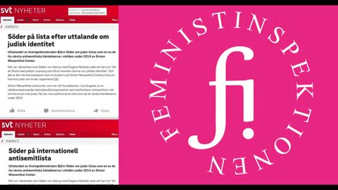 Antisemitisk lekstuga på SVT